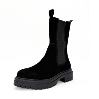 Sherry Nubuck Lugsole Booties