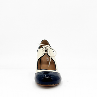 Leora Oxford Heeled Pumps