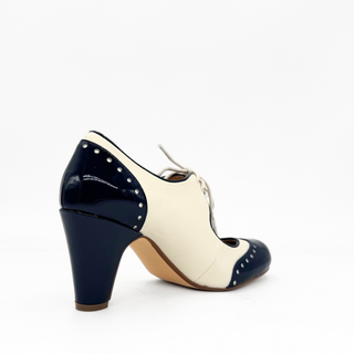 Leora Oxford Heeled Pumps