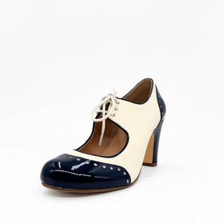 Leora Oxford Heeled Pumps