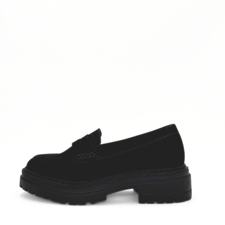 Giana Nubuck Penny Loafers