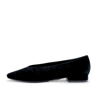 Slick Suede Ballet Flats