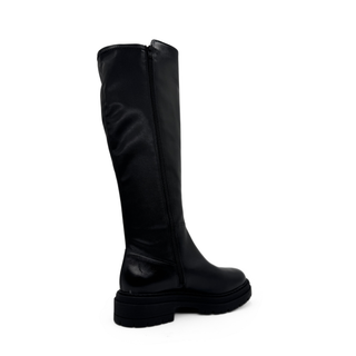 Faith Leather + PU Tall Boots