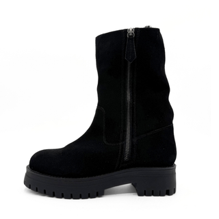 Congo Suede Shearling Booties