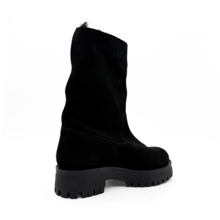 Congo Suede Shearling Booties