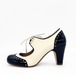 NAVY AND WHITE