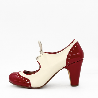 Leora Oxford Heeled Pumps