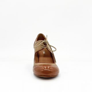 Leora Oxford Heeled Pumps