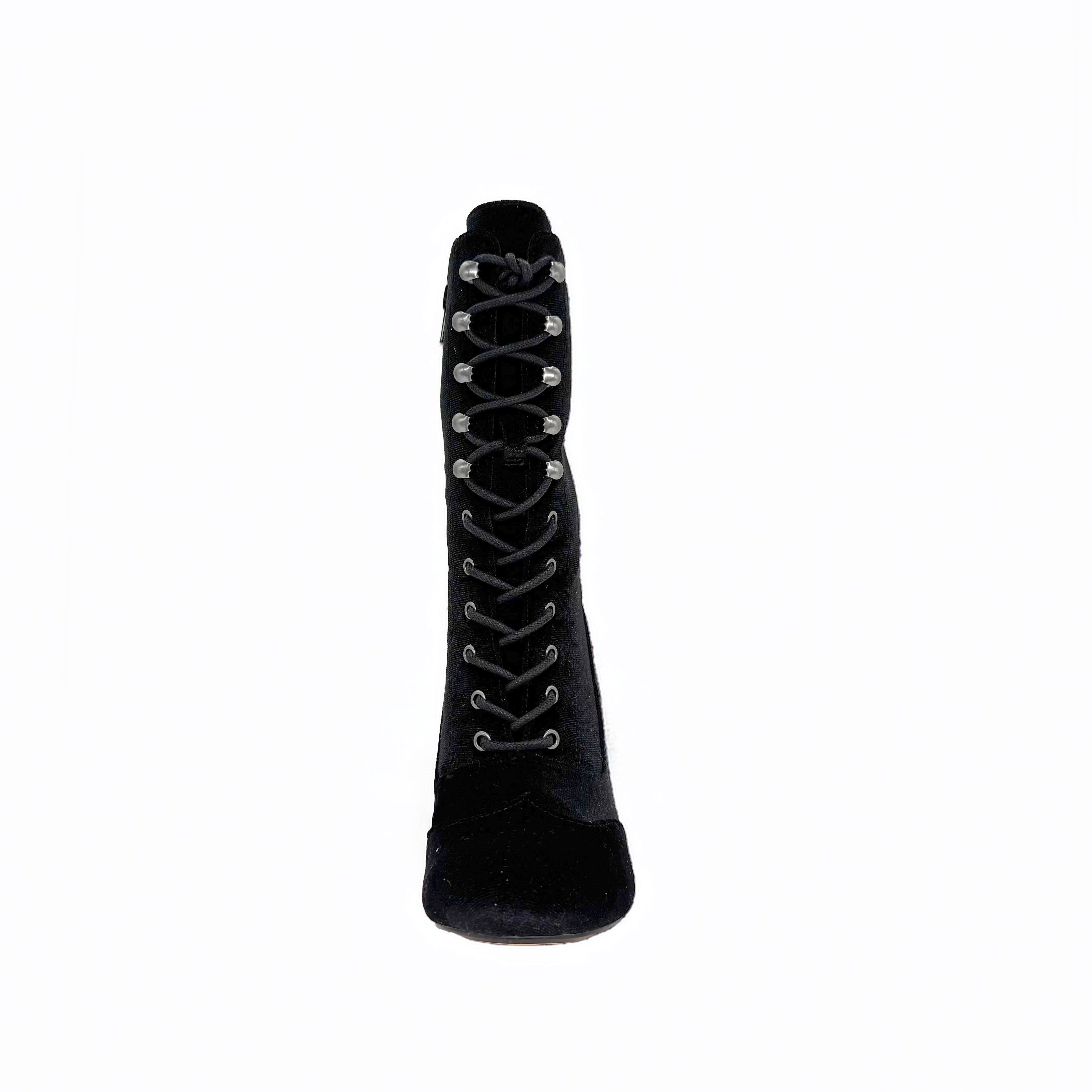 Claire Vintage Victorian Velvet Boots Chelsea Crew Claire Vintage Victorian Velvet Boots Chelsea Crew