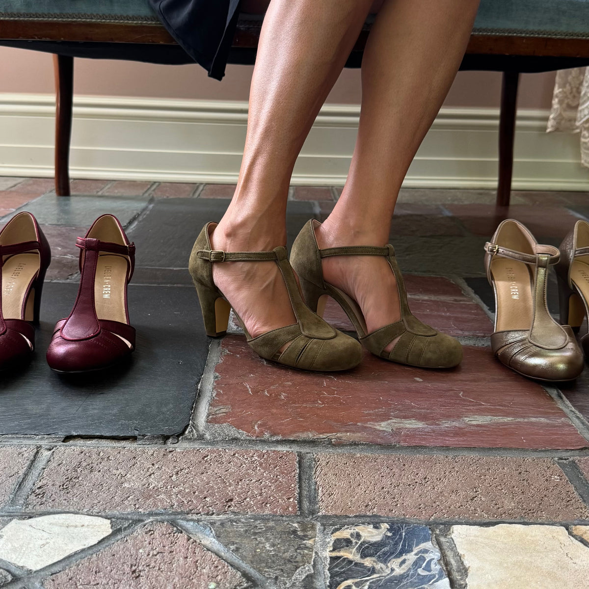 Buy Vintage 90's Shoes Online | Vintage Bridal Shoes | Chelsea Crew