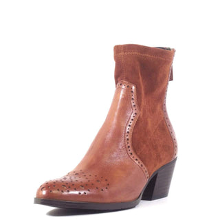 Lima Brown Leather Boots