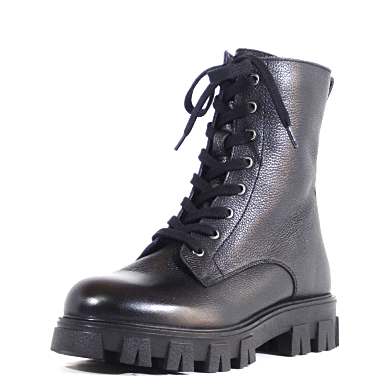 Scoop Lug Sole Leather Combat Boots – Chelsea Crew